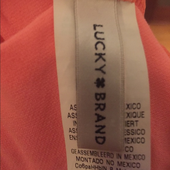 Lucky Brand bathing suit top. Never worn - Picture 2 of 3